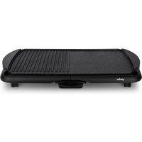 Wëasy STO52 Elektro-Grillplatte, Antihaft-Tischplatte, Teppanyaki-Grillplatte, Grillfläche 52 x 27 cm, regelbares Thermostat und Auffangschale, 2000 W von Weasy