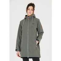 WEATHER REPORT Softshelljacke "Lilan", mit langem Schnitt und wasserdichter Funktion von Weather Report