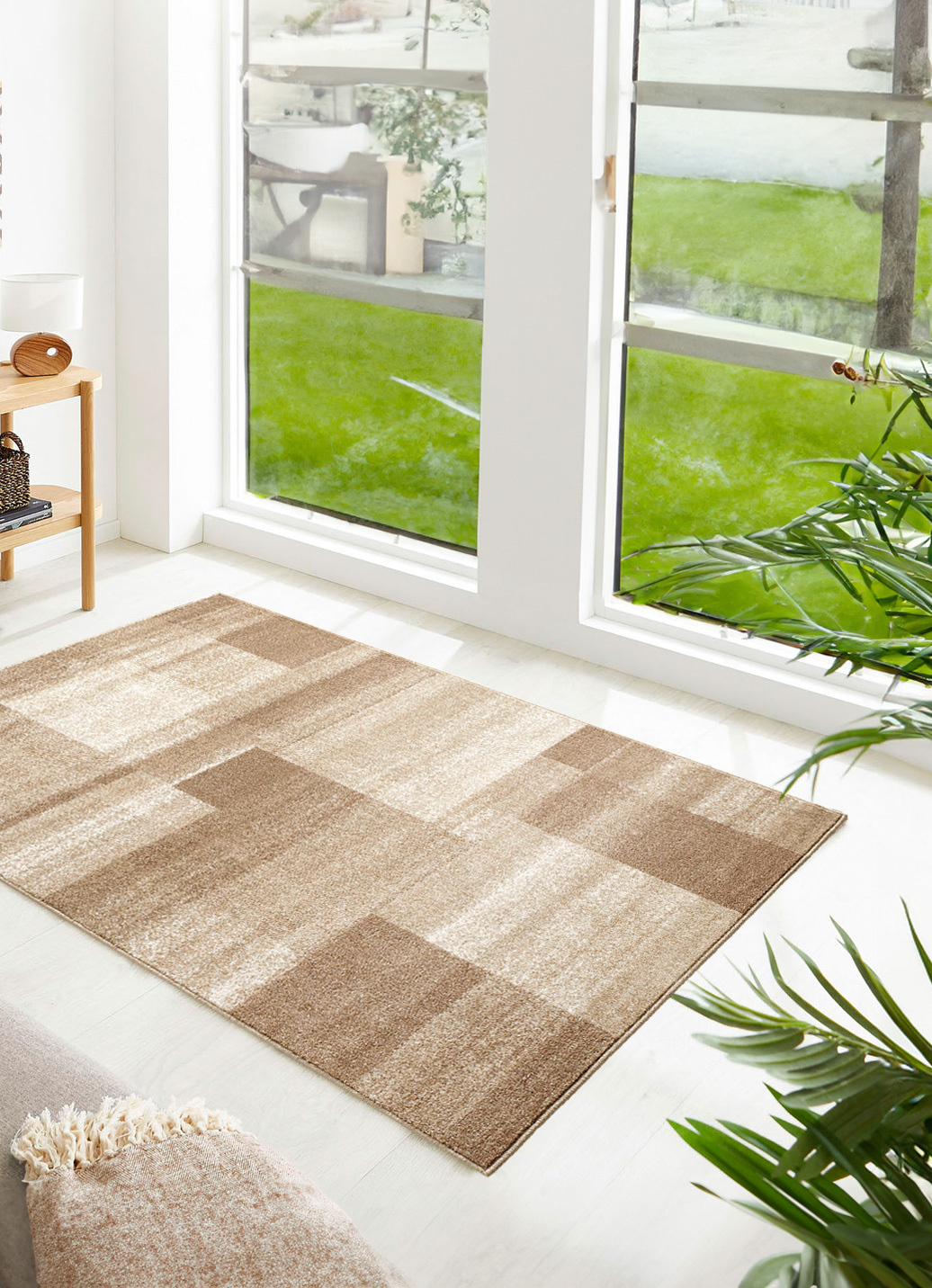 Brücken, Galerie und Teppiche, Größe 168 (Galerie, 67x330 cm), Beige von Webana