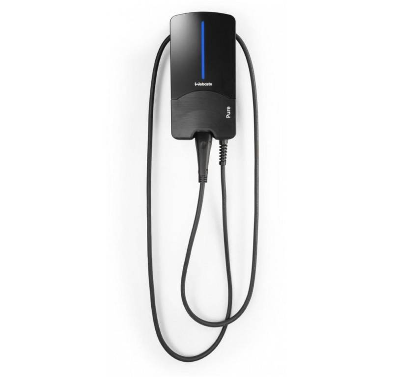 Webasto Pure 11kW mit Typ-2 Ladekabel 7m - Ladestation - schwarz Elektroauto-Ladegerät von Webasto