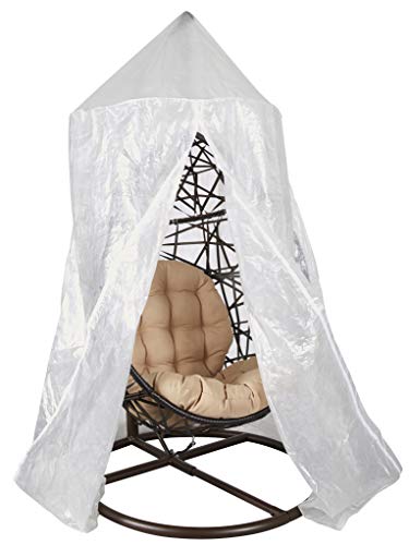 Webavita Abdeckhaube für Hängesessel Grills Gartenkamine Sonen-Schirme Pflanzen Stühle Gartenmöbel | Regenschutz Universal von Webavita