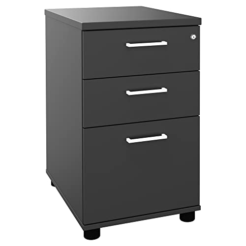Standcontainer Optima 60 cm tief Anthrazit Container Büro von Weber Büro