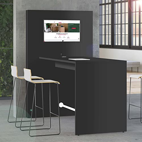 Weber Büro Besprechungstisch MEDIAWALL 193 x 120 cm | Hochtisch | Präsentationstisch | Multimedia| Mit Monitorhalterung und Steckdose | Anthrazit Weber Büro Besprechungstisch MEDIAWALL 193 x 120 cm | Hochtisch | Präsentationstisch | Multimedia| Mit Monitorhalterung und Steckdose | Anthrazit von Weber Büro