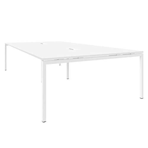 Weber Büroleben GmbH NOVA Konferenztisch 320x164cm Weiß mit ELEKTRIFIZIERUNG Besprechungstisch Tisch, Gestellfarbe:Weiß Weber Büroleben GmbH NOVA Konferenztisch 320x164cm Weiß mit ELEKTRIFIZIERUNG Besprechungstisch Tisch, Gestellfarbe:Weiß von Weber Büro