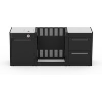 Weber BBQ-Kitchen, 2er Set, für Genesis 300 + Seitenkocher Weber BBQ-Kitchen, 2er Set, für Genesis 300 + Seitenkocher von Weber Grill