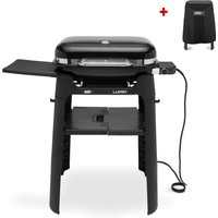 Weber Elektrogrill Lumin Compact Stand, Black + inklusive Abdeckhaube von Weber Grill