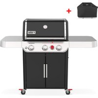 Weber Gasgrill Genesis E-325s, Black, inklusive Abdeckhaube von Weber Grill