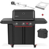Weber Gasgrill Genesis E-330WR, Stealth Edition, inklusive Drehspieß u. Abdeckhaube Weber Gasgrill Genesis E-330WR, Stealth Edition, inklusive Drehspieß u. Abdeckhaube von Weber Grill