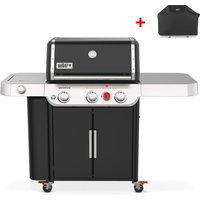 Weber Gasgrill Genesis E-335, Black, inklusive Abdeckhaube von Weber Grill