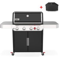 Weber Gasgrill Genesis E-425s, Black, inklusive Abdeckhaube von Weber Grill