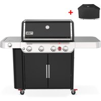 Weber Gasgrill Genesis E-435, Black, inklusive Abdeckhaube von Weber Grill