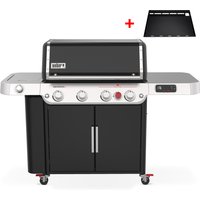 Weber Gasgrill Genesis EPX-470, Black + große Grillplatte von Weber Grill