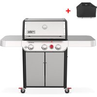 Weber Gasgrill Genesis S-325s, Edelstahl, inklusive Abdeckhaube von Weber Grill