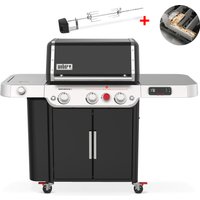 Weber Gasgrill Genesis SE-EPX-335, Black - Sonderedition + Drehspieß von Weber Grill