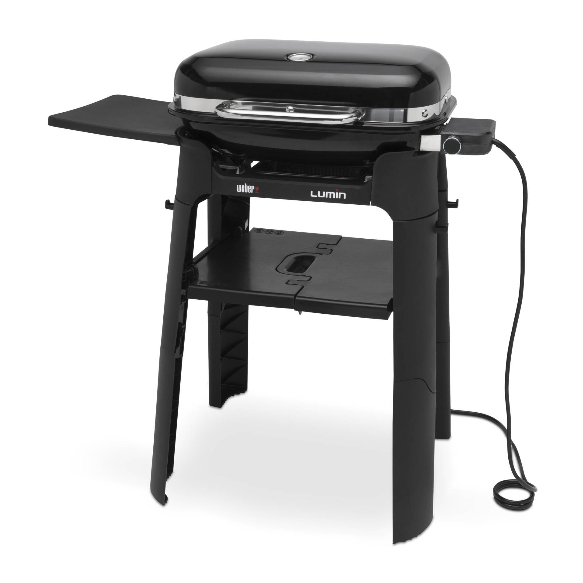 Lumin Elektrogrill mit Stand, schwarz Lumin Elektrogrill mit Stand, schwarz von Weber-Stephen