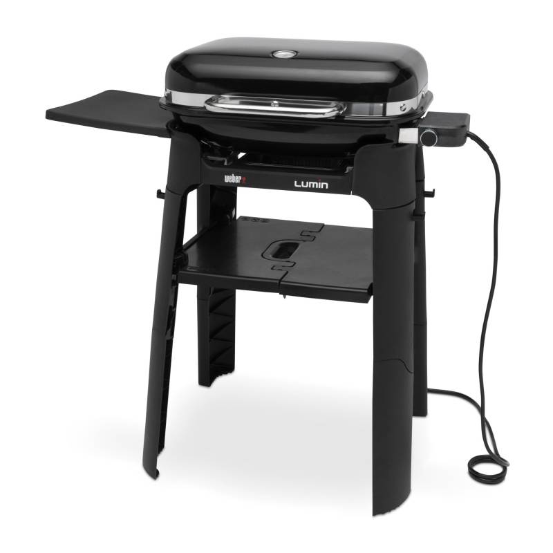 Lumin Elektrogrill mit Stand, schwarz von Weber-Stephen