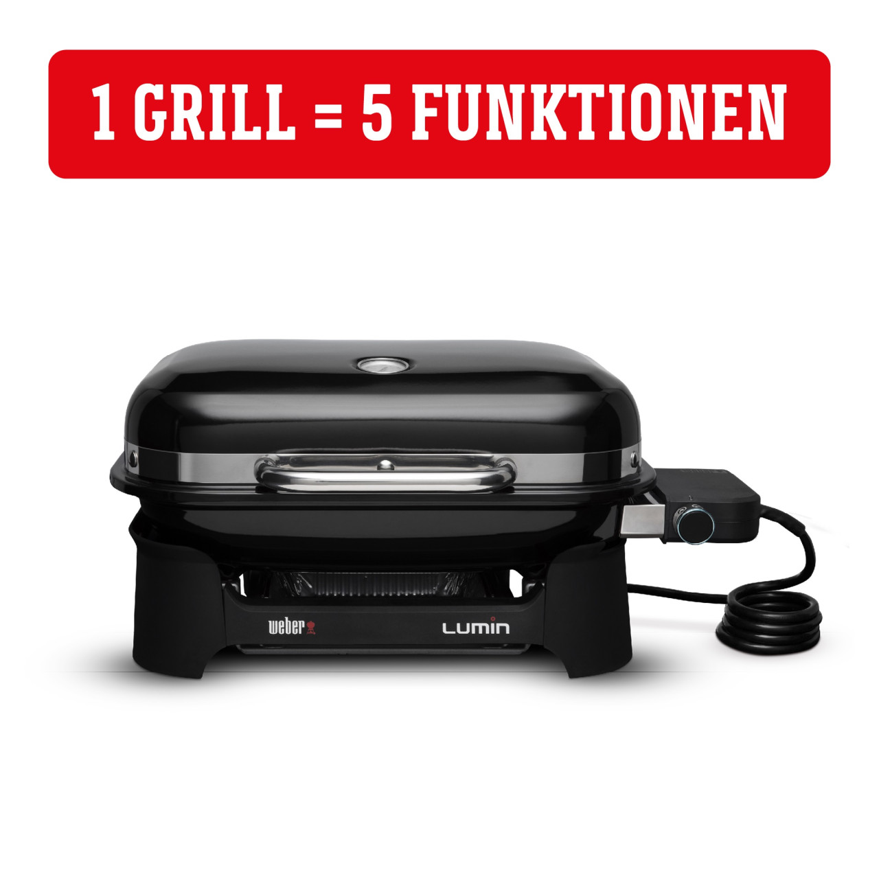 Weber Elektrogrill Lumin Compact, Grillfläche: 43x28 cm von Weber-Stephen