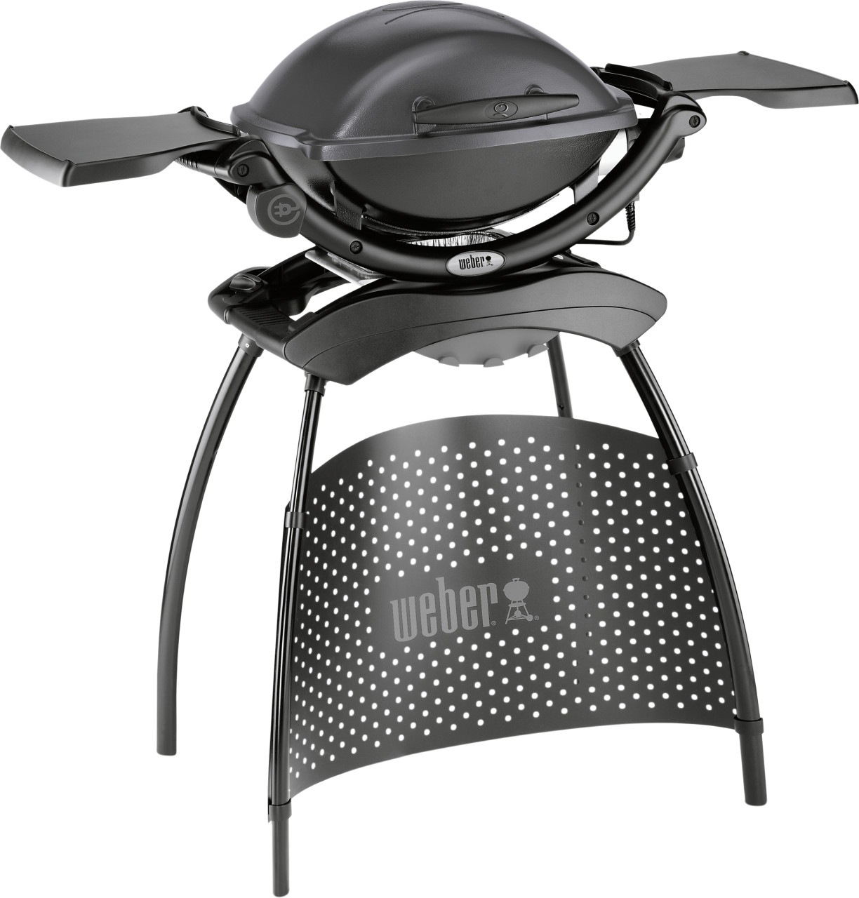 Weber Elektrogrill Q1400 Stand Grillfläche: 43 x 32 cm, dunkelgrau von Weber-Stephen