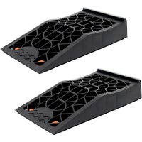 Baumarktplus - 2 x Auffahrkeil mit Überfahrstopper 42 x 23 x 8 cm 5 t Stufenkeil Ausgleichskeil Wohnmobil Camper Baumarktplus - 2 x Auffahrkeil mit Überfahrstopper 42 x 23 x 8 cm 5 t Stufenkeil Ausgleichskeil Wohnmobil Camper von Weber