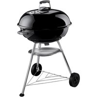 WEBER Holzkohlegrill »Compact Kettle«, Grillfläche Ø 57 cm - schwarz von Weber