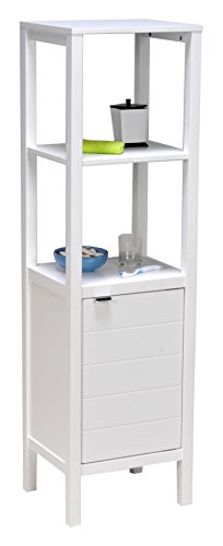 WEBER INDUSTRIES TRIBU, Holz, weiß, 42 x 36 x 148 cm von WEBER INDUSTRIES