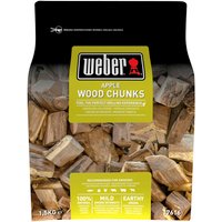 WEBER Räucherklötze, Holz, 1,5 kg Wood Chunks - braun von Weber