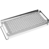 WEBER Warmhalterost »Plancha«, Breite: 42 cm, rechteckig - silberfarben von Weber