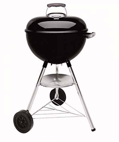 Weber 1331504 Holzkohlegrill Bar-B-Kettle mit GBS, 57 cm, schwarz von Weber