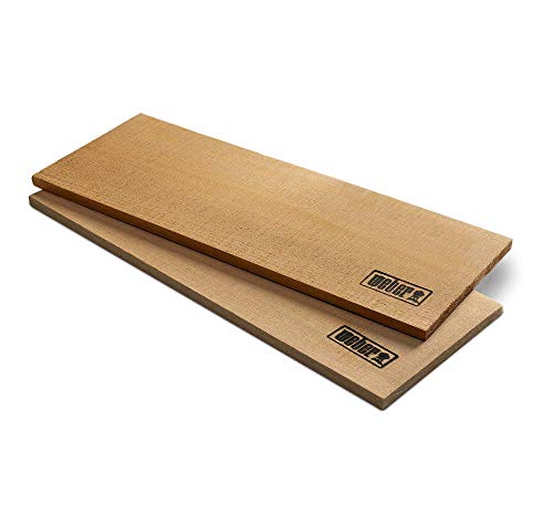 Weber 17522 - Zeder, Holz, brauner Rauchblock, 30 x 15 x 1 cm von Weber