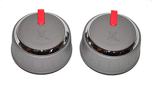 Weber 66048 Set of 2 Control knobs for Genesis II E/SE Series (Model Years 2017 and Newer). von Weber