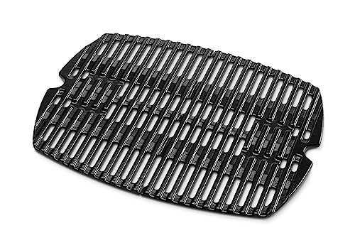 Weber 7644 Porcelain-Enameled Cast-Iron Cooking Grates, Schwarz von Weber