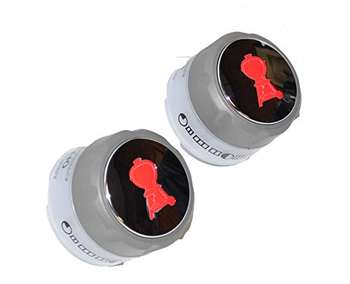 Weber 91538 2 Pack of Lighted Control Knobs for Some Summit Grills von Weber