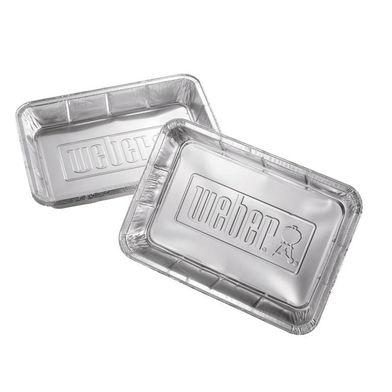 Weber Alu-Tropfschalen 33,7 x 23,11 cm, 10 Stück von Weber