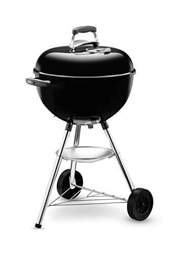 Weber Bar-B-Kettle Holzkohlegrill, 47 cm, Schwarz (1231004) von Weber