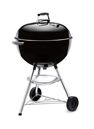 Weber Bar-B-Kettle Holzkohlegrill, Schwarz (1331004), 57cm von Weber