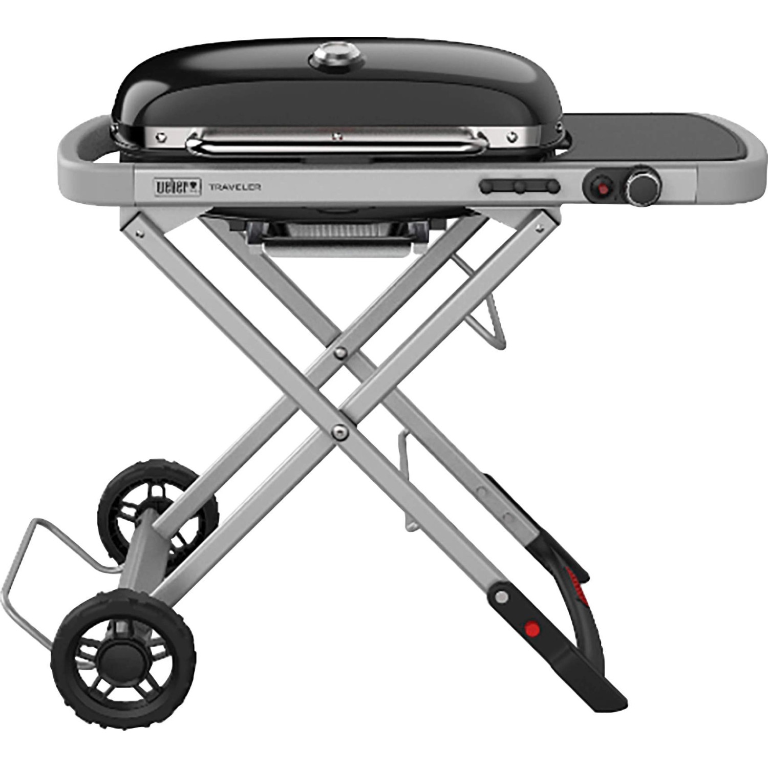 Weber Camping-Gasgrill Traveler mit 1 Brenner und Rollwagen Schwarz Weber Camping-Gasgrill Traveler mit 1 Brenner und Rollwagen Schwarz von Weber