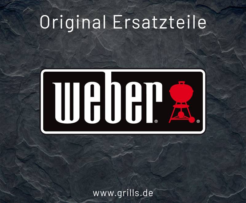 Weber Deckel Logo mit Schraube Genesis II (66282) von Weber