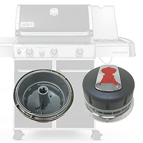 Weber Drehknopf [Original Ersatzteil] für Genesis E 310, 320 und 330 89042 [1 STÜCK] Grill Zubehör für Gasgriller Genesis [Modelle ab 2013] von Weber