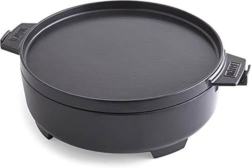 Weber Duo Dutch Oven, 7,25 l, Schwarz von Weber