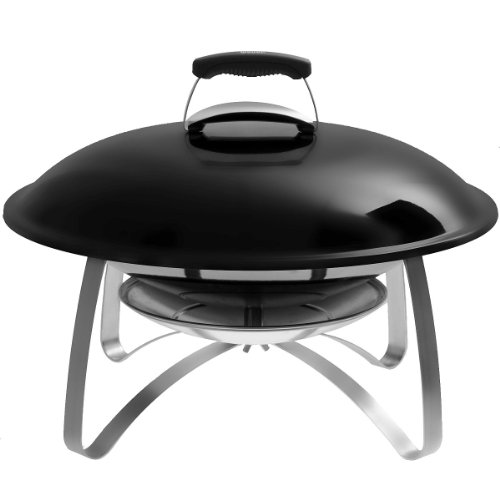 Weber Fireplace, mobile Feuerstelle mit Standfuss, schwarz, 2750 von Weber