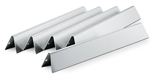 Weber 7620 Flavorizer Bars Genesis S Serie Edelstahl 5er Set, schwarz, 5.3 x 44.7 x 5.9 cm von Weber