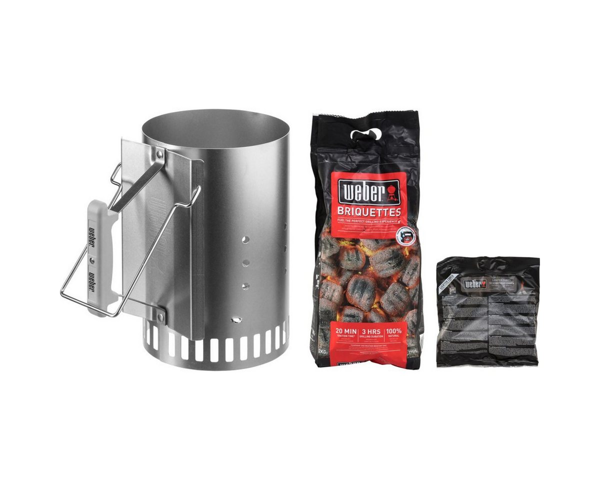 Weber Gasgrill 3-in-1 Anzünd-Set für Holzkohlegrills Weber Gasgrill 3-in-1 Anzünd-Set für Holzkohlegrills von Weber