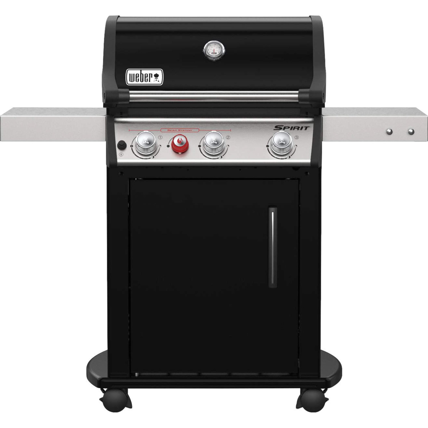 Weber Gasgrill Spirit E-325S GBS mit 3 Brennern und Sear Zone Schwarz von Weber