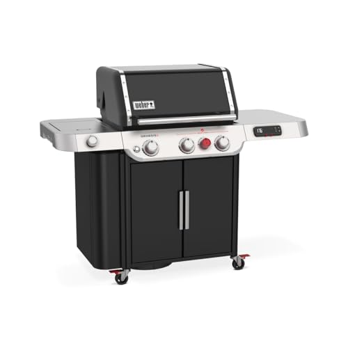 Weber Genesis EPX-335 Smarter Gasgrill schwarz mit Beleuchtung Weber Genesis EPX-335 Smarter Gasgrill schwarz mit Beleuchtung von Weber