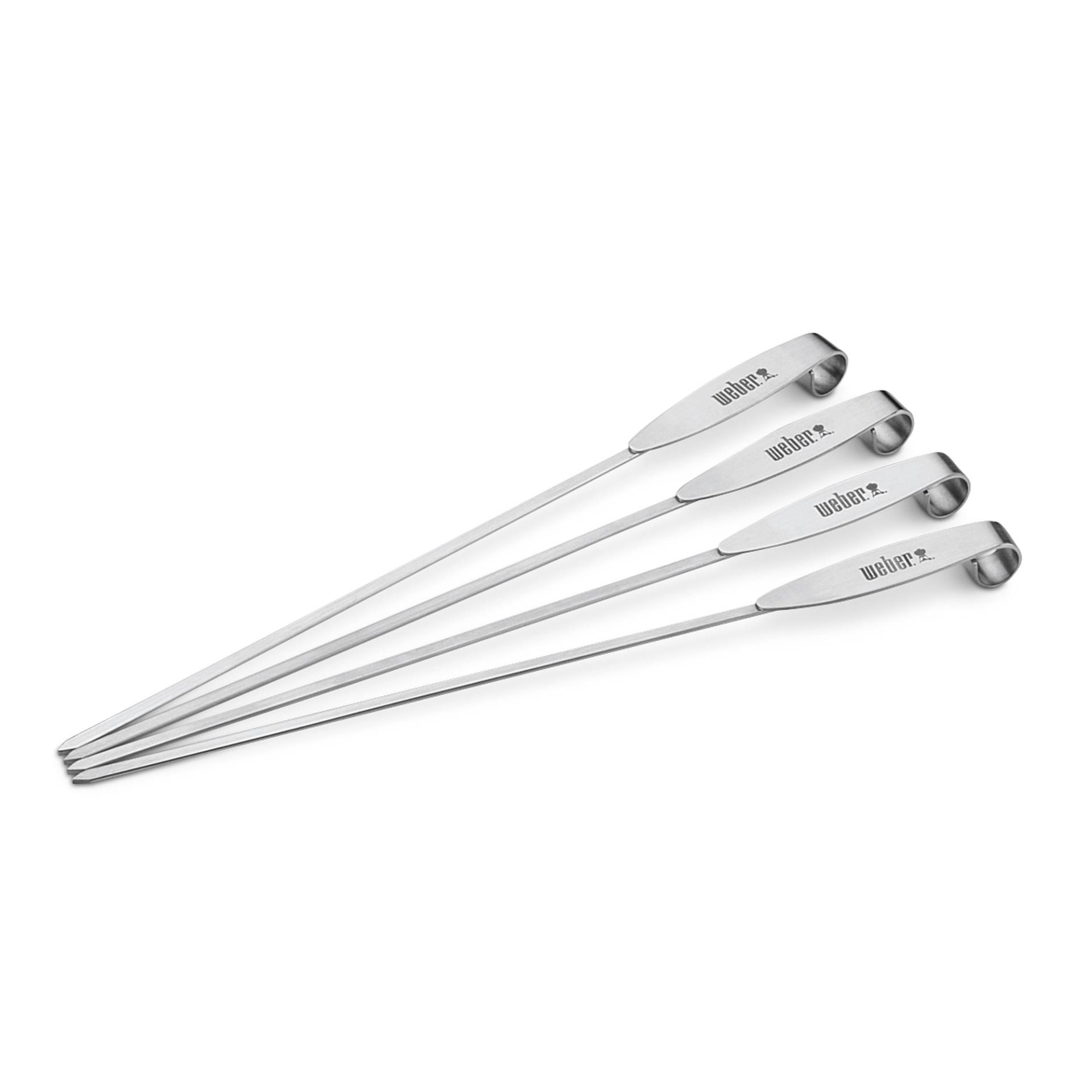 Weber Grillspieße Edelstahl 34 cm 4 Stück von Weber