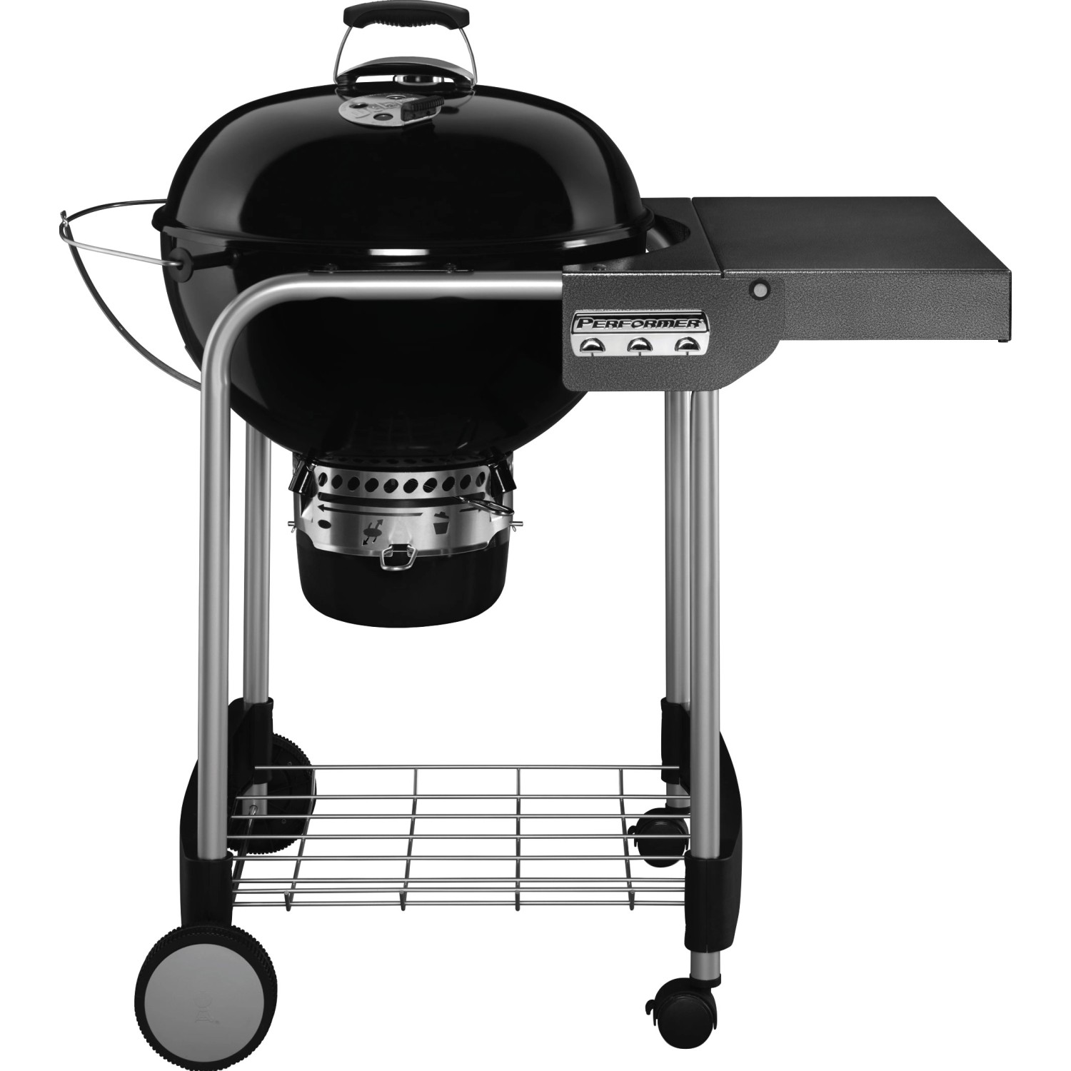 Weber Holzkohle Grillwagen Performer GBS Ø 57 cm mit extra Arbeitsfläche Weber Holzkohle Grillwagen Performer GBS Ø 57 cm mit extra Arbeitsfläche von Weber