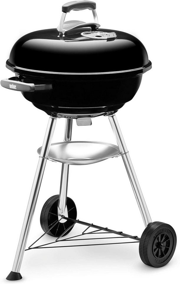 Weber Holzkohlegrill Weber Compact Kettle Holzkohlegrill, 47cm, Compact Weber Holzkohlegrill Weber Compact Kettle Holzkohlegrill, 47cm, Compact von Weber