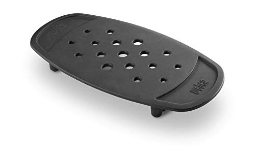 Weber Original Gourmet BBQ System Halter, schwarz, 30.47 x 15.23 x 1.35 cm, 8845 von Weber