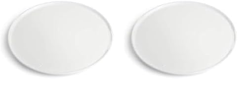 Weber Porzellan-Pizzateller (Ø 30cm) 2er Set, aus extrem belastbaren kratzfesten Hartporzellan, perfekt für den Outdoor-Gebrauch, extra verstärkter Boden, spühlmaschinenfest - Weiß (17883) von Weber