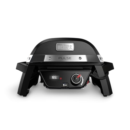 Weber Pulse 1000 Black Elektrogrill, Schwarz von Weber